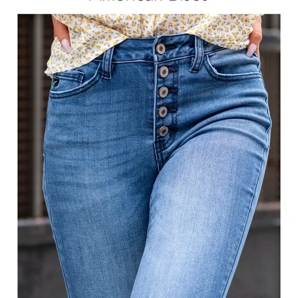 KanCan skinny rivet fly jeans - Picture 8 of 8